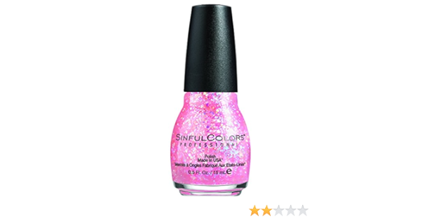 Sinfulcolors Christmas 2022 Sinful Colours No.830 Pinky Glitter 15Ml Nail Polish : Amazon.co.uk: Beauty
