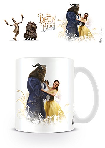 Beauty and The Beast Movie Taza de cerámica con diseño de la película La Bella y la Bestia