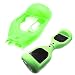 Produktbild Willdo Scooter Hülle Silikon Schutzhülle für 6,5" 2 Wheels Balance Roller - Balance Hover Board Protector Schutzhülle (Grün)