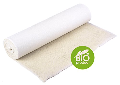 YOGISTAR Yogamatte Natur (Bio-Schurwolle)