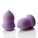 Bottle Gourd Flawless Smooth Makeup Foundation Powder Puff Beauty Sponge ,2Pcs (Purple)