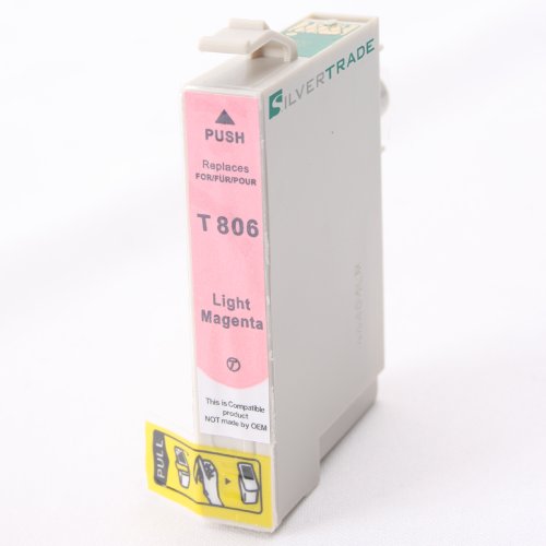 1Set + 1xExtra Schwarz = 7xkompatible Druckerpatronen zu Epson T0801 T0802 T0803 T0804 T0805 T0806 (2x Schwarz & 1x je Farbe) - 5