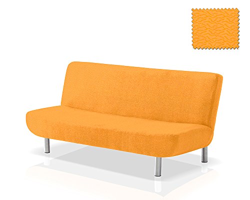 JM Textil Funda de sofá Click-clack multielástica Blaki tamaño 3 plazas (da 180 a 200 cm.), Color 05