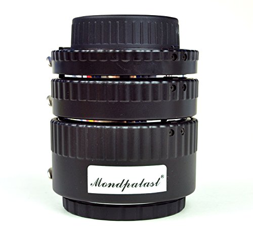 Mondpalast   3 Bagues allonges 12mm 20mm 36mm Macro Tubes d extension M  tal autofocus AF pour Nikon AF AF-S DX FX