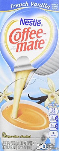 Preisvergleich Produktbild COFFEEMATE 35170BX French Vanilla Creamer, .375oz, 50 / Box