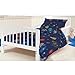 Shopisfy Children's Toddler Bedroom Nursery Colourful Printed Bedding, Junior Duvet Cover Set - Space Boy