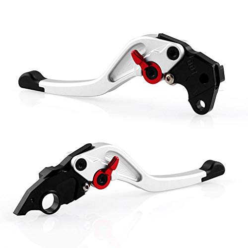 Horn Hand Brake Levers, Universal Motorcycle Brake Clutch Levers, CNC Hand Control Levers Motorcycle Accessories