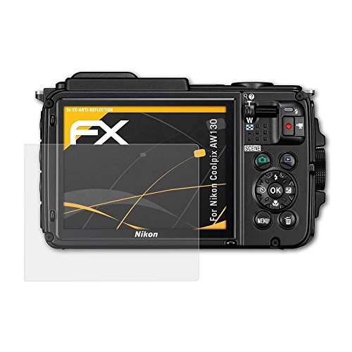 atFoliX Protecteur d cran pour Nikon Coolpix AW130 Film Protection d cran - 3 x FX-Antireflex anti-reflet Film Protecteur reviews atFoliX Protecteur d cran pour Nikon Coolpix AW130 Film Protection d cran - 3 x FX-Antireflex anti-reflet Film Protecteur