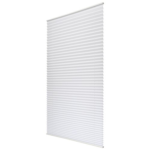Sol Royal® Plissee SolDecor P25 -90 x 130 cm Weiß – Klemm-Fix ohne Bohren – Plissee-Rollo Jalousie für Fenster & Türen - 5