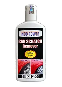 INDOPOWER CAR Scratch Remover 100gm. All Colour Car & Bike Scratch Remover (Not for Dent & Deep Scratches).