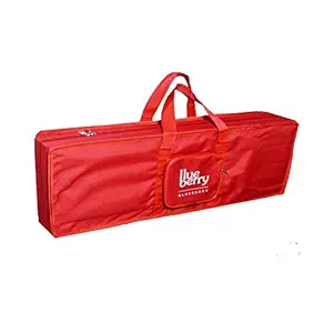 Blueberry PNP Matte Fabric, Polyresin Cover Bag Compatible with Casio SA-78 Keyboard (Red)