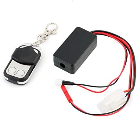 Monllack Automatic Crawler Winch Control Wireless Remote Controller Receiver for 1/10 RC Car Off-road Axial SCX10 CC01