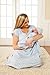 Blue Dottie XL Maternity & Breastfeeding Nightie