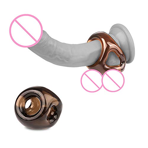 GMgqsagocyca Penis Ring, Flexible Men Delay Time Ejaculation Cock Ring Soft Penis Lock Adult Sex Toy