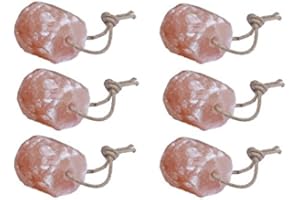 Holland Animal Care Salzleckstein TYP Himalaya 6 Stück ca. 2-3 kg Mineralleckstein Leckstein Viehsalz einzeln eingeschweißt