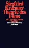 Image de Suhrkamp Taschenbuch Wissenschaft Nr. 546: Theorie des Films: Die Errettung der äußeren