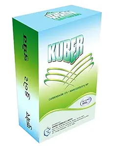 KUBER Fungicide 500GM [Carbendazim 12% + Mancozeb 63% WP] for All Indoor, Outdoor, Gardening Plants and Agriculture Crops