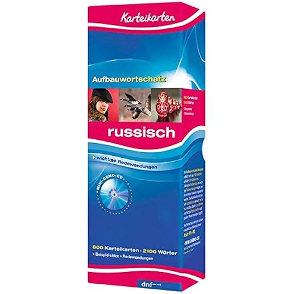 Karteikarten Aufbauwortschatz Russisch 800 Karteikarten Uber 2100 Stichworter Amazon De Dnf Verlag Gmbh Bucher