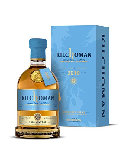 KILCHOMAN"VINTAGE 2010" - 2010/2019 - ISLAY SINGLE MALT WHISKY 1x0,7L 48% vol.