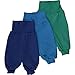 Fred's World by Green Cotton Baby Boys Alfa pants mix 3-PACK Trousers, Blue (marine 019395301), 12-18 Months