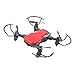 Produktbild LKDKJ RC Drone Und Kamera WiFi FPV Vierachsige Flugzeuge Und 720 P HD Kamera Faltbare 2,4 Ghz 6-Achsen Gyroskop Luftdruck Fixed Speed Adjustment,Red