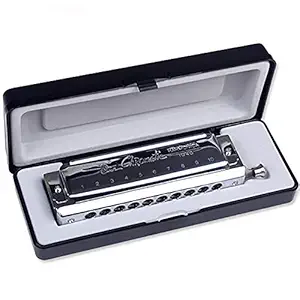 Swan SW1040 10 Hole 40 Tone C Key Chromatic Harmonica Adult Students Beginners Entry Professional Playing Variable Tone Instrument