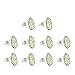 Produktbild jdon-led, 10pcs, warmes Weiß / kühles Weiß (Wechselstrom 12-24V) LED Glühlampen MR11 GU4 LED 3W 12XSMD5730 2800-3200K / 6000-6500K ( Color : Cool white )