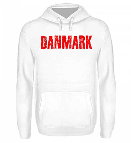 Hochwertiger Unisex Hoodie – Dänemark Danmark Sport Fußball Fan Design