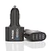 Produktbild nica 4-Port USB Quick-Charge 3.0 Auto-Ladegerät, Car Charger Schnellladegerät Mini Ladestecker Adapter Kfz Zigaretten-Anzünder, Power Ladeadapter für Apple Samsung Huawei Sony HTC LG Nokia Navi Tablet