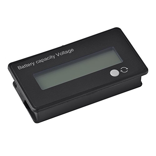 XCSOURCE® Blei-Säure Lithium Li-Ionen Akku Kapazität Voltmeter Statusanzeige 8V-70V Gauge Panel LCD Monitor BI667 - 3