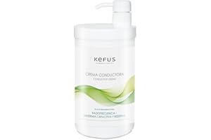 Crema Conductora Radiofrecuencia Corporal 1000ml | Capacitiva y Resistiva | Alto Rendimiento Profesional | Marca Kefus