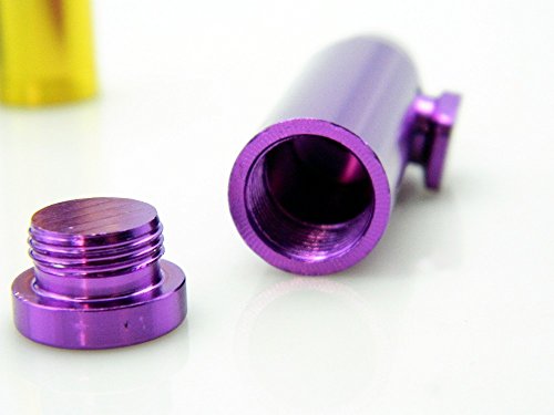 Dosierer Portionierer sniff snuff bottle sniffer Spender Schnupf Dispenser Metall von M&M Smartek Deutschland Farbe (Schwarz) - 4