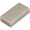 Magnetastico High Performance Neodymium Magnet Block N52 50X25X10 mm | Extra Strong Permanent Rectangular Over 80 kg Pull Force | Super Magnetic Square