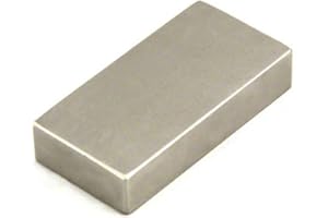 Magnetastico| 1x High performance magnete al neodimio N52 50x25x10 mm| Extra forte calamita rettangolo | 80 kg forza magnetica | Blocco magnetico super magneti neodimio Calamite potenti rettangolari