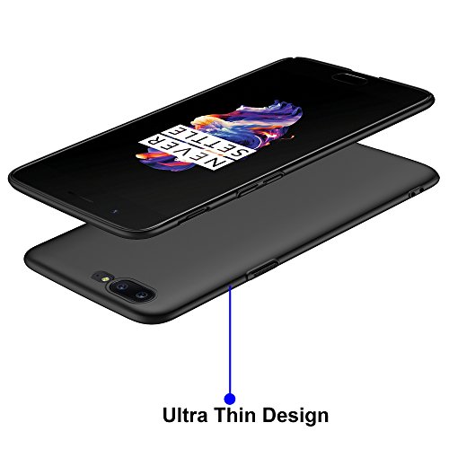 EIISSION OnePlus 5 5 5 Funda Ultra ligero Suave mate sedoso pintura PC Funda protectora de tel fono Negro reviews EIISSION OnePlus 5 5 5 Funda Ultra ligero Suave mate sedoso pintura PC Funda protectora de tel fono Negro