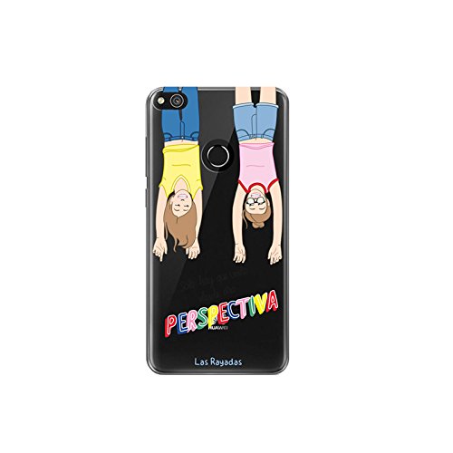 Tan Tan Fan TFCAR023 Rayada Perspectiva - Carcasa para Huawei P8 Lite 2017