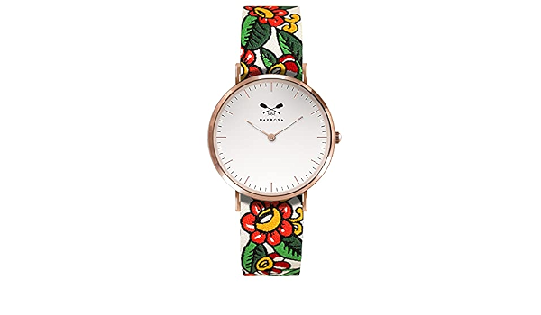 Barbosa Orologio Donna Analogico al Quarzo con cinturino in Tessuto : Amazon.it:  Orologi