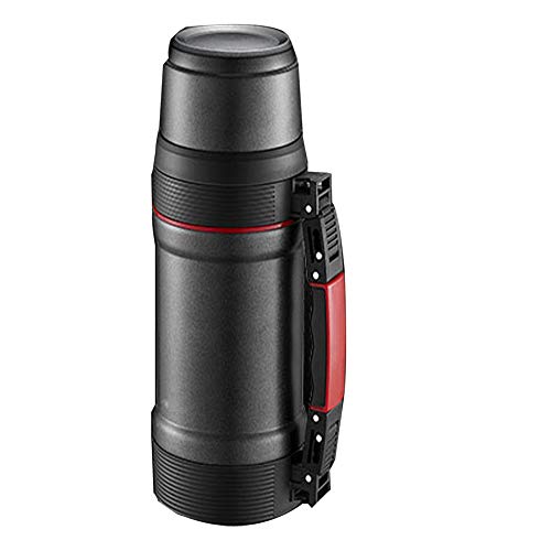 Isolation Pot-GONGYU Inox Tasse D'isolation Thermos De Voyage Portable Grande Capacit 2 Litres