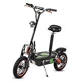 [ESTRUCTURA] Fabricado con metal y aluminio. Scooter plegable, ideal para desplazamientos más cómodos por la ciudad.