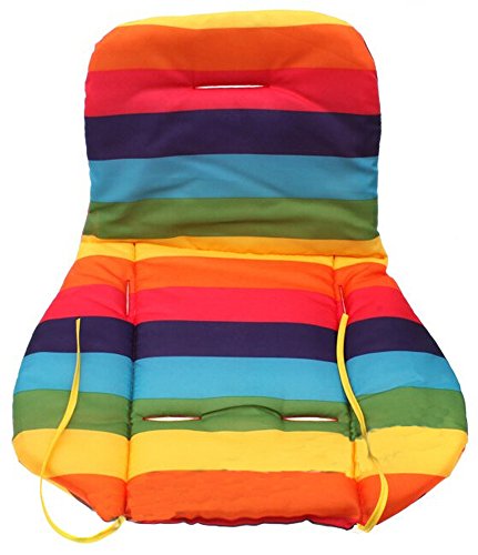 EJY Waterproof Baby Stroller Cushion Stroller Pad Car Seat Pad Colors Thick Mat
