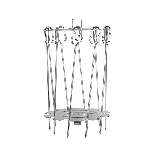 Klarstein Vitair Zubehr Set 3 Teilig Dampfgareinsatz Steak Kfig Drehspierotator 10x Schaschlik Spiee Passend Fr Klarstein Vitair Und Klarstein Vitair Turbo Luftfriteusen Silber Klarstein Vitair Zubehr Set 3 Teilig Dampfgareinsatz Steak Kfig Drehspierotator 10x Schaschlik Spiee Passend Fr Klarstein Vitair Und Klarstein Vitair Turbo Luftfriteusen Silber