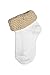 Elegant Baby 3 Pairs Turn Over Crochet Design Top Socks, Size Newborn