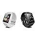 Produktbild Bluetooth Smart Watch Uhr für Android & iOS Smartphones, Joymixx U8 Smartwatch Fitness Tracker Intelligente Armbanduhr mit Schrittzähler / Remote Fotografie / Stoppuhr für Herren Damen, Smart Gesundheit Armbanduhr für Apple iPhone 6 / 6S / 6Plus / 6S Plus / 5S / SE, Samsung Note3 / Note4 / Note5 / S7 / S6 / S5 / S4, Sony, HTC, Huawei (Weiß)
