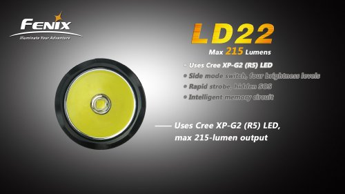 Fenix LD22 Cree XP-G2 LED Taschenlampe - 9