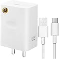 Original 33w SuperVOOC Fast Charger Adapter with Type C Cable Compatible with realme GT Neo 3, GT 2 Pro, GT Neo 2, X50 Pro, X7 Pro, 9 Pro+, 10 Pro+, 11 Pro+, 11 Pro (33W Adapter & Cable)