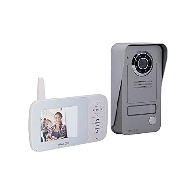 CHACON Visiophone 34817 sans fil digital 2.4 GHz avec écran LCD 3.5"