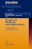 Image de Rough Set Methods and Applications: New Developments in Knowledge Discovery in Information Systems