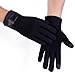 Snowboard Gloves,Tefamore Men Thermal Winter Touch Screen Motorcycle Ski Gloves (Black)