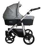 cochecito infanti epic en venta ✅ TRÍO: capazo + silla + portabebés. ⭐ RUEDAS AIRE o ESPUMA a elegir con cubierta de caucho, plegado compacto con silla, capazo XXL con interior 100% algodón, cesta XXL. ⭐ Hecho y homologado en UE (EN1888:2012). ⭐ Manillar piel ecológica estilo volante coche. Capazo y silla altos, evita dolores de espalda al poner bebé. ⭐ GRAN CALIDAD mecánica con chasis de ALUMINIO y rodamientos de bolas blindados, coge inercia como una bici, casi no hay que empujar. ⭐ Peso sólo 11,9kg.