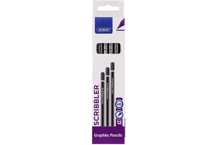Marlin HB Scribblers 12 Pencils